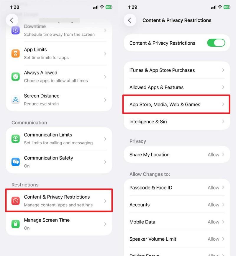 add parental controls to iphone